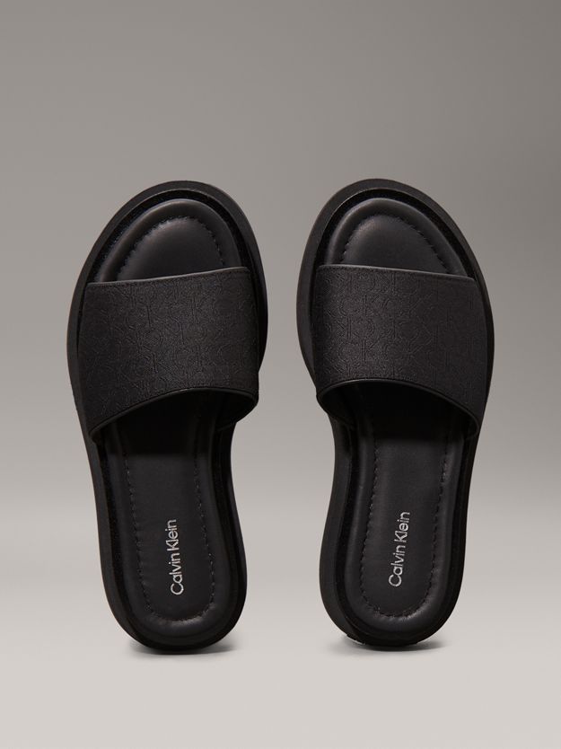 Platform Logo Jacquard Sliders