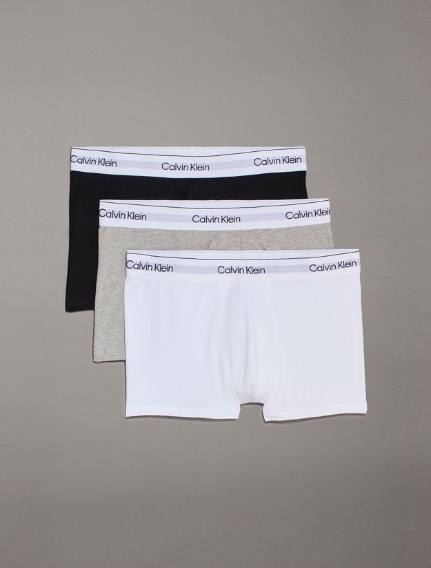 3 Pack Trunks - Icon Cotton Stretch