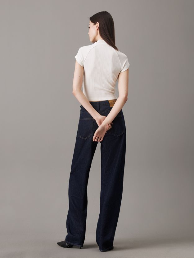 Slim Textured Rib T-shirt