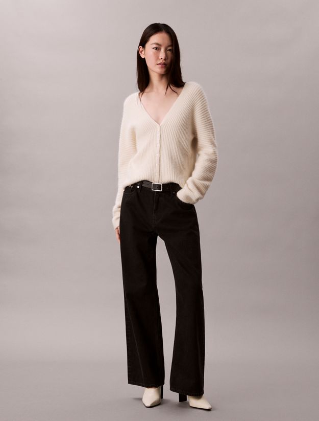 Alpaca Blend Cardigan Jumper