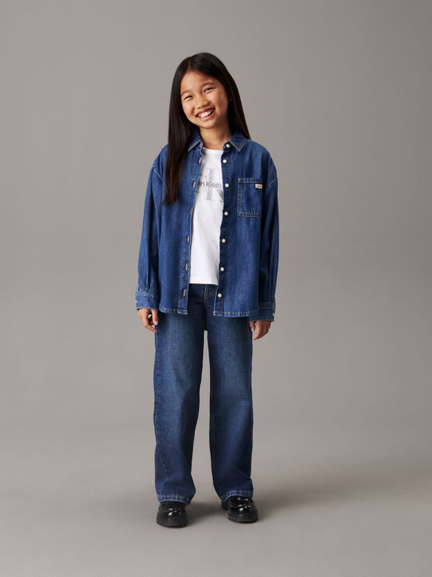 High Rise Wide Leg Jeans