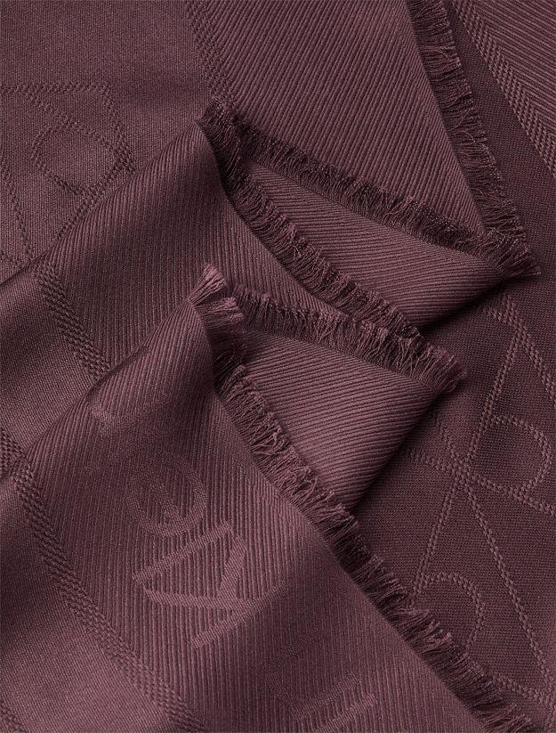 Soft Tonal Logo Scarf