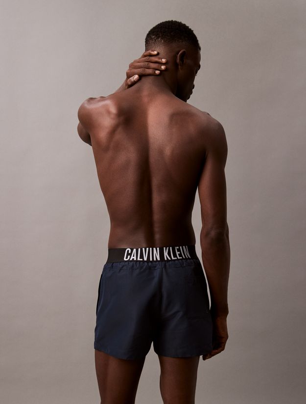 Logo Waistband Swim Shorts - Intense Power