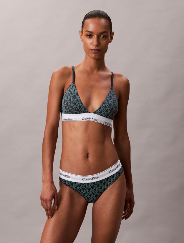 Lightly Lined Triangle Bralette - Icon Cotton Modal