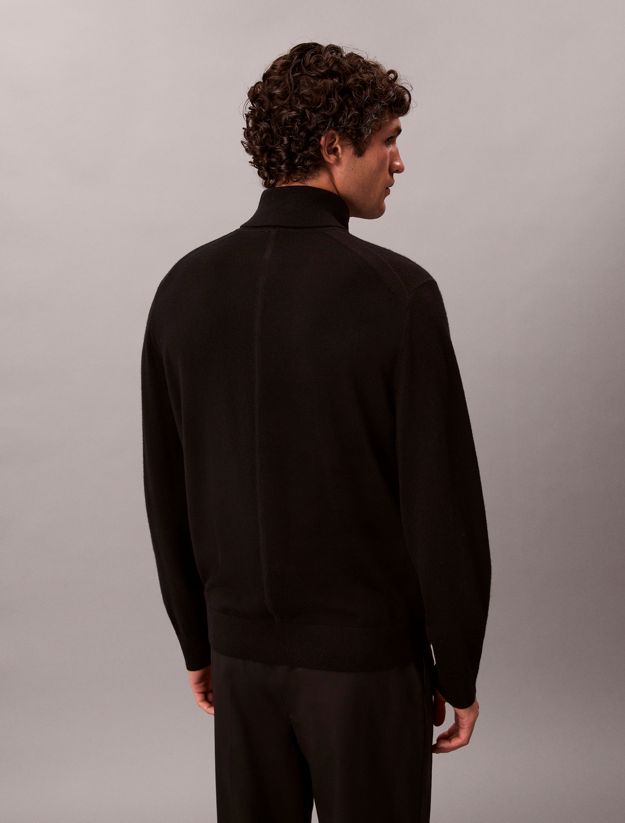 Merino Wool Turtle Neck Jumper