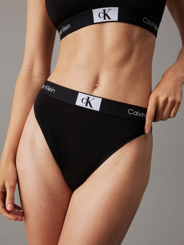 High Waisted Brazilian Briefs - CK96