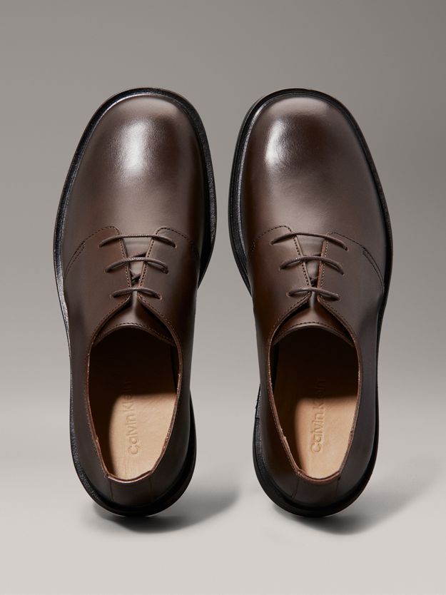 Leather Lace-Up Shoes