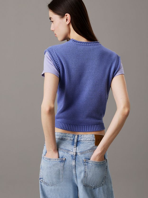 Relaxed Cotton Linen Knit Top