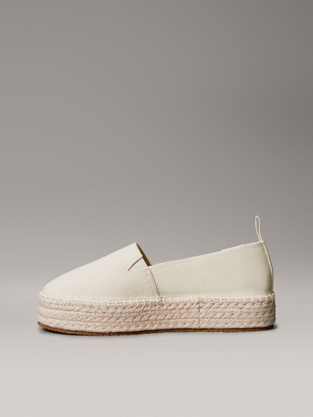 Canvas Platform Espadrilles