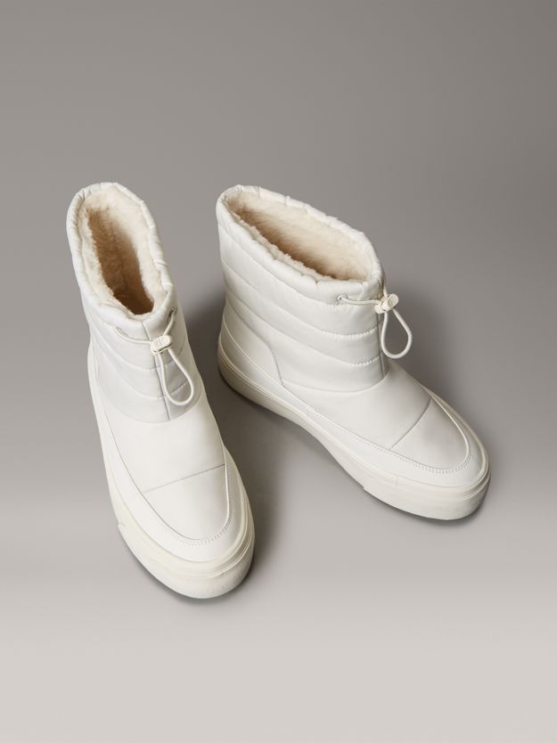 Warm Sherpa Platform Snowboots