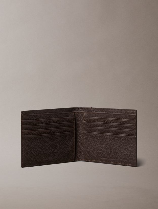 Foil Embossed Logo Bifold Wallet