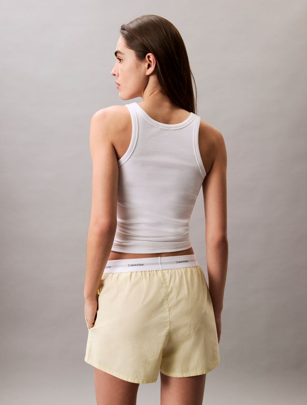 Cotton Poplin Pyjama Shorts