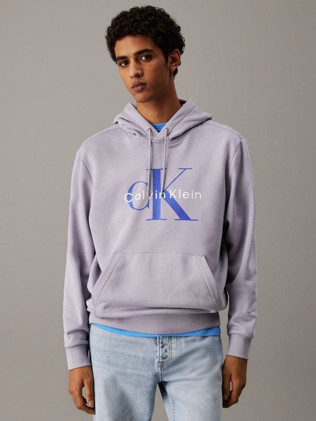 Cotton Fleece Monogram Hoodie