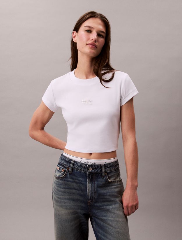 Monogram Logo Baby Tee