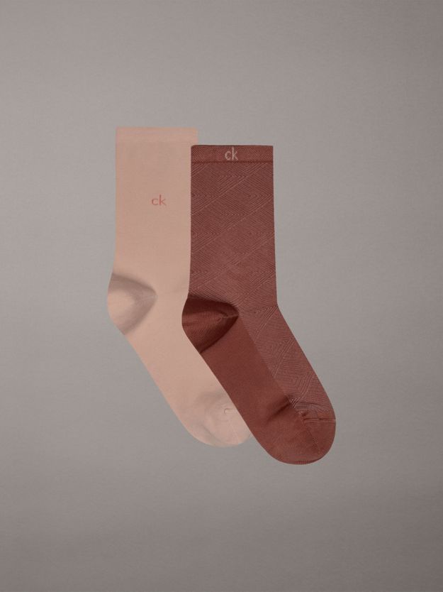 2 Pack Crew Socks