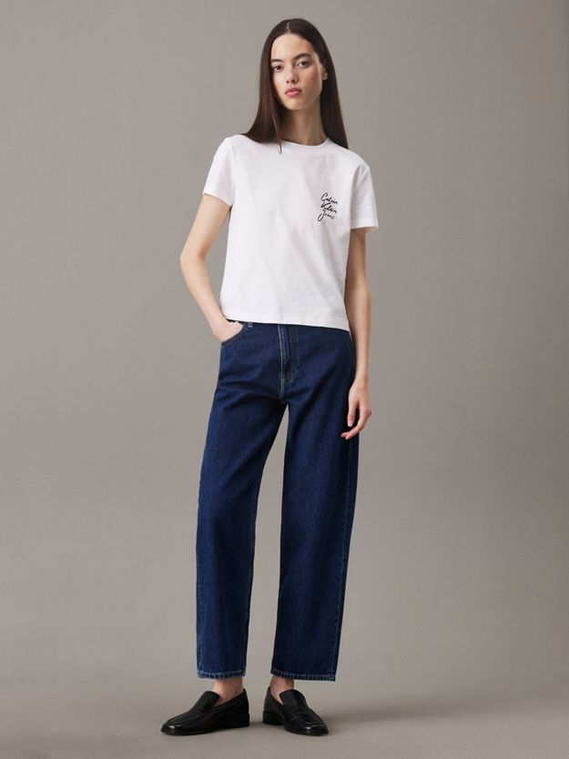 High Rise Barrel Jeans