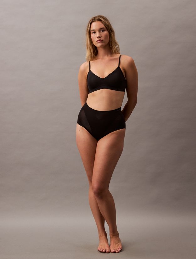 High Waisted Shapewear Briefs - Stay Put Stretch