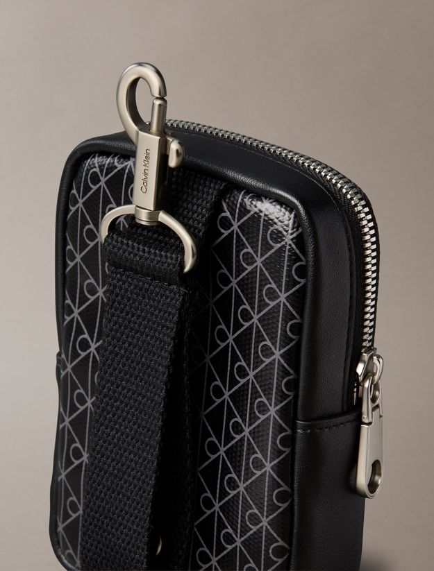 Allover Monogram Logo Zip Pouch