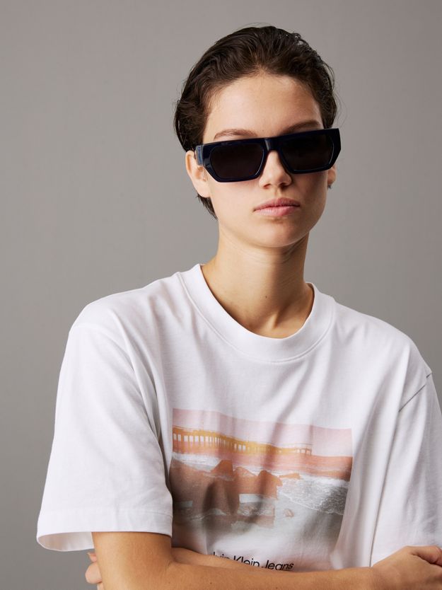 Modified Rectangle Sunglasses CKJ24625S