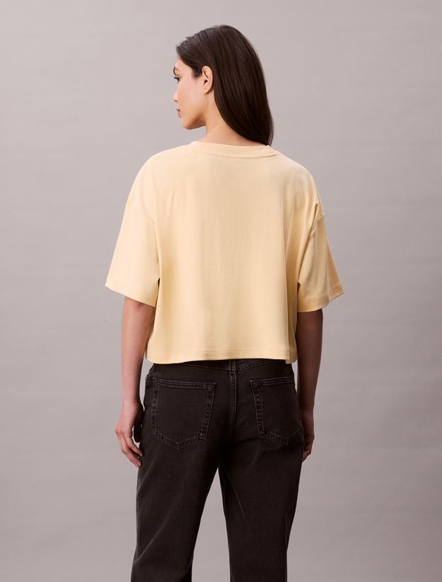 Logo Graphic Boxy Cropped T-Shirt