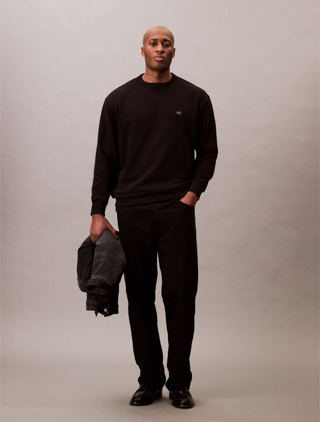 Plus Size Badge Sweatshirt