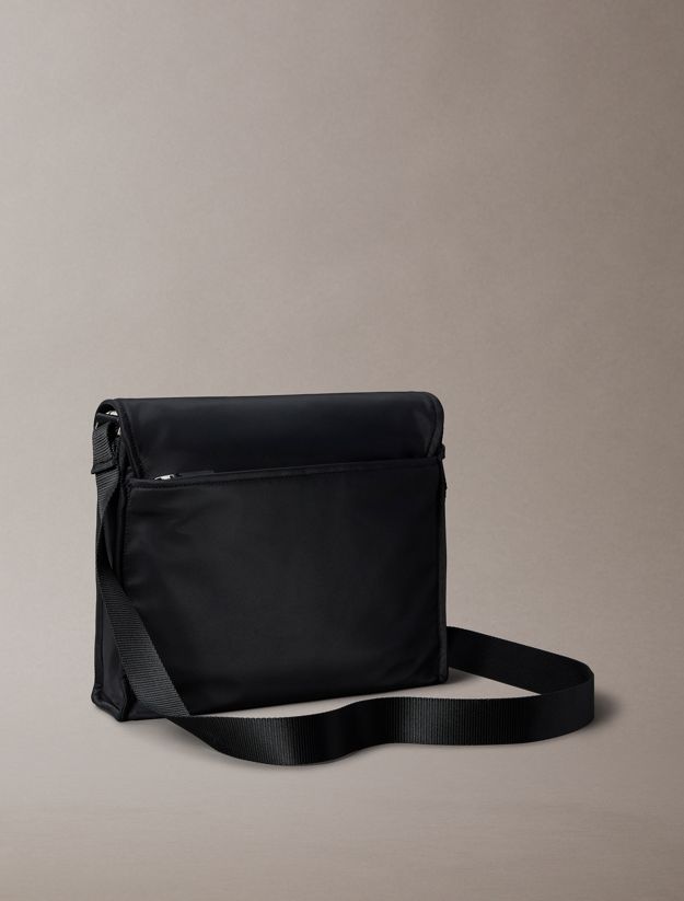 Matte Nylon Messenger Bag