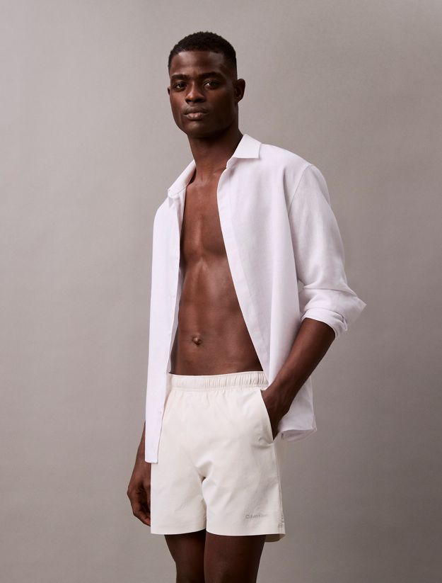 Medium Drawstring Swim Shorts - CK Tech