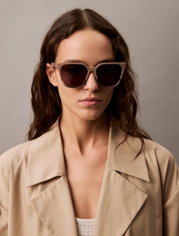 Modified Rectangle Sunglasses CK25500S