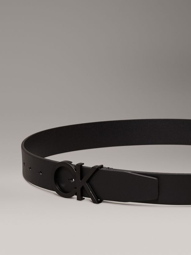 Leather Logo Belt