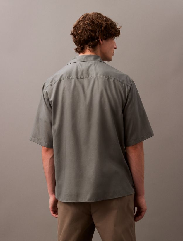 Relaxed Cotton Gauze Shirt