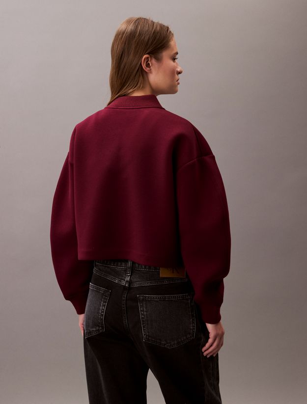 Relaxed Bomber Jacket