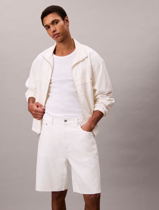 90's Loose Denim Shorts