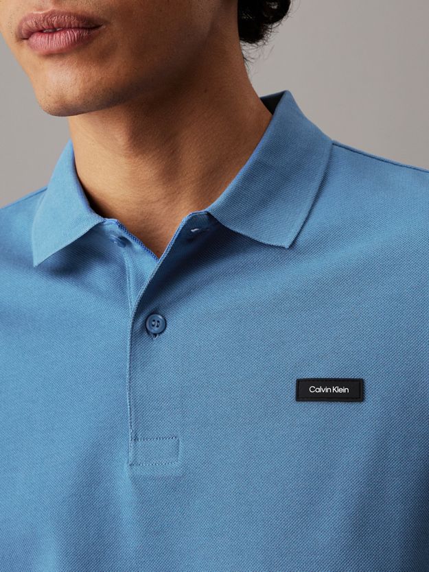 Slim Stretch Pique Polo Shirt