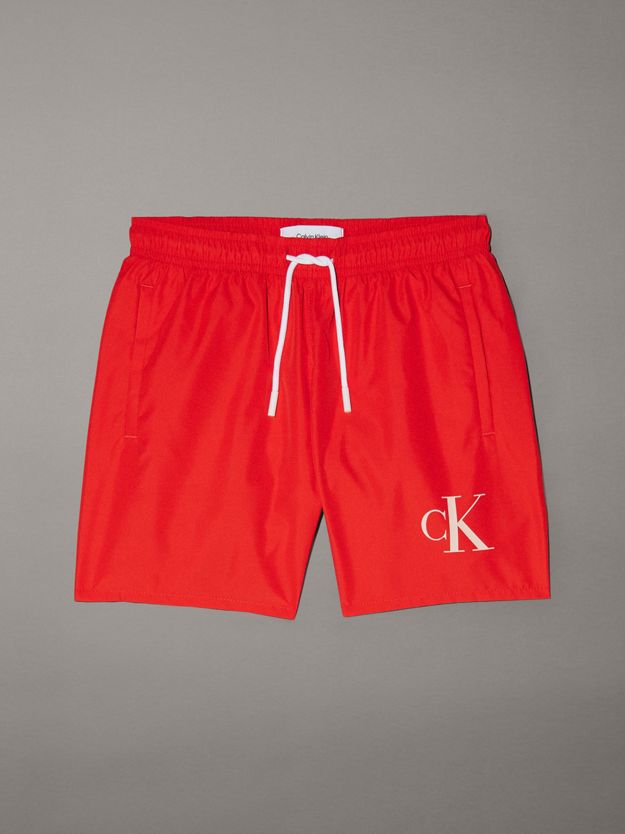 Boys Swim Shorts - CK Monogram
