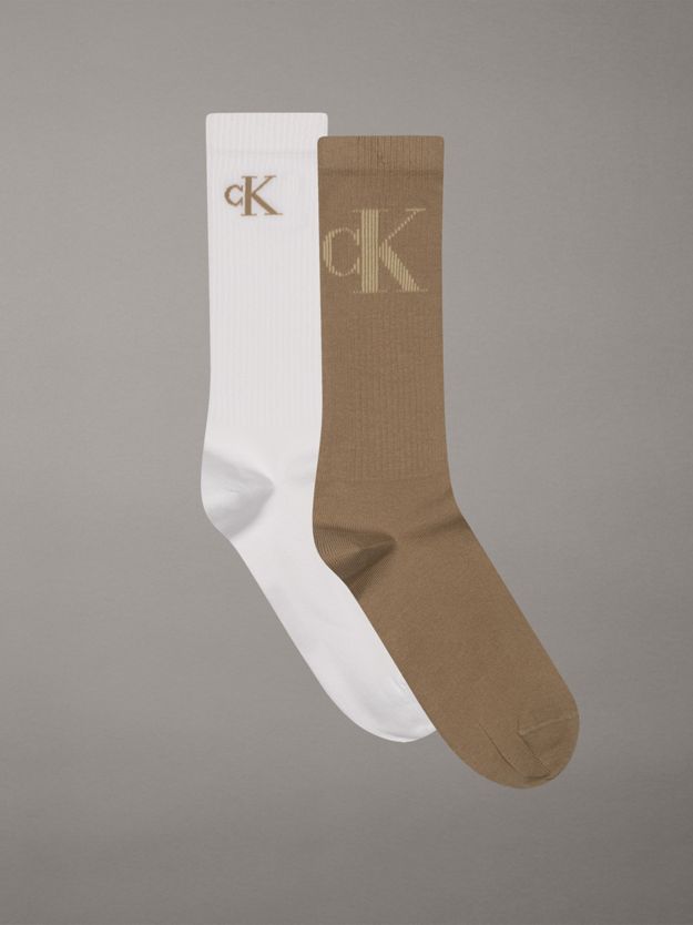 2 Pack Crew Socks