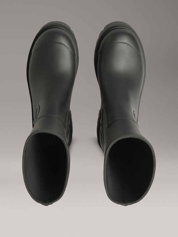 Waterproof Flexible Lug Sole Rainboots