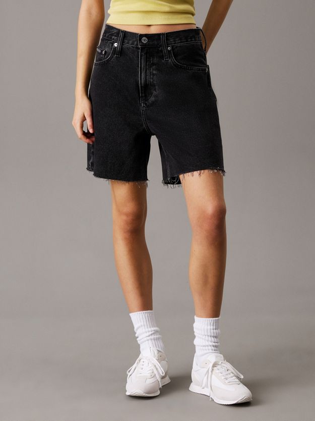 Denim Bermuda Shorts