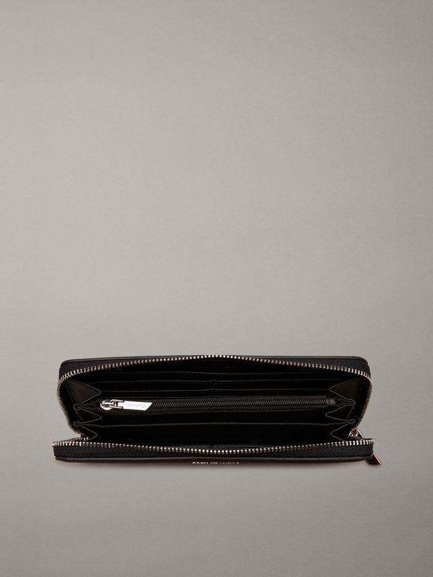 Large RFID Zip Around Wallet