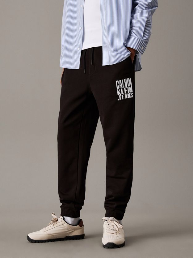 Cotton Terry Logo Joggers