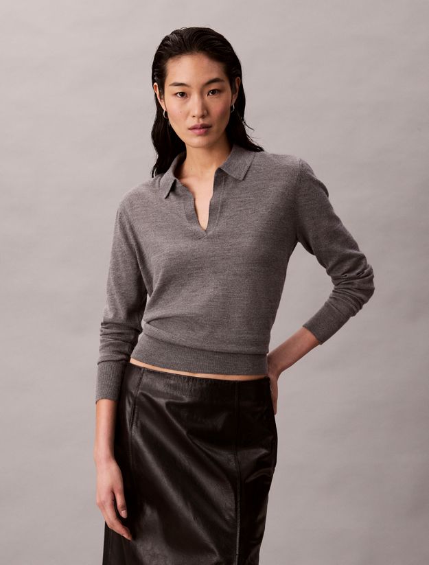 Merino Camp Collar Jumper