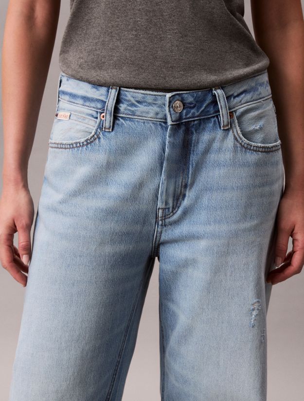 Relaxed 90's Distressed Jeans
