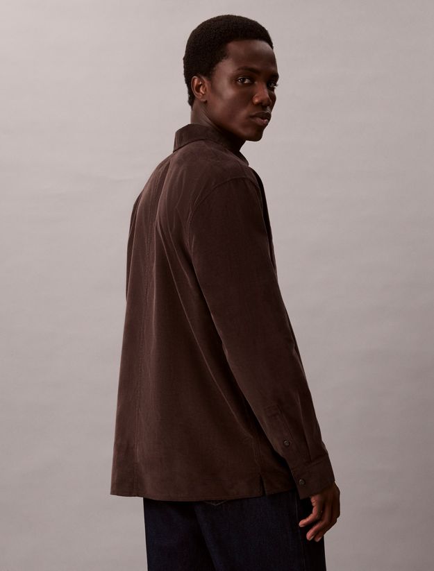 Corduroy Relaxed Button-Down Shirt