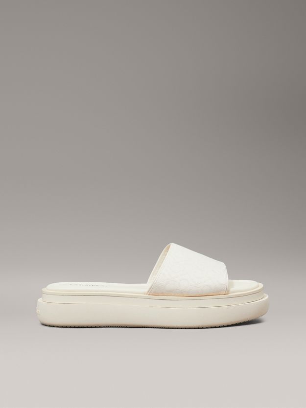 Platform Logo Jacquard Sliders