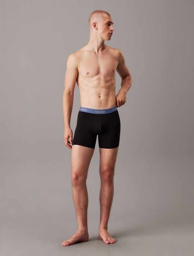 5 Pack Boxer Briefs - Icon Cotton Stretch