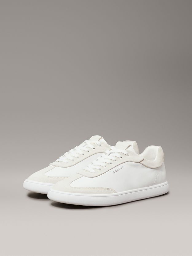 Leather Low Profile Trainers