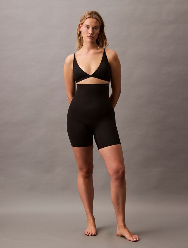 High Waisted Shapewear Shorts - Stay Put Stretch