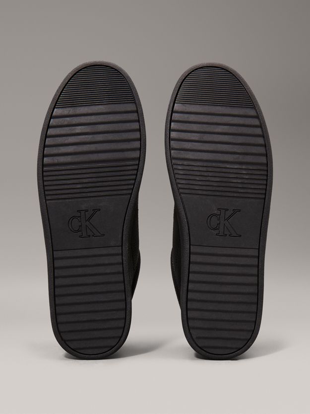 Leather Low Profile Trainers