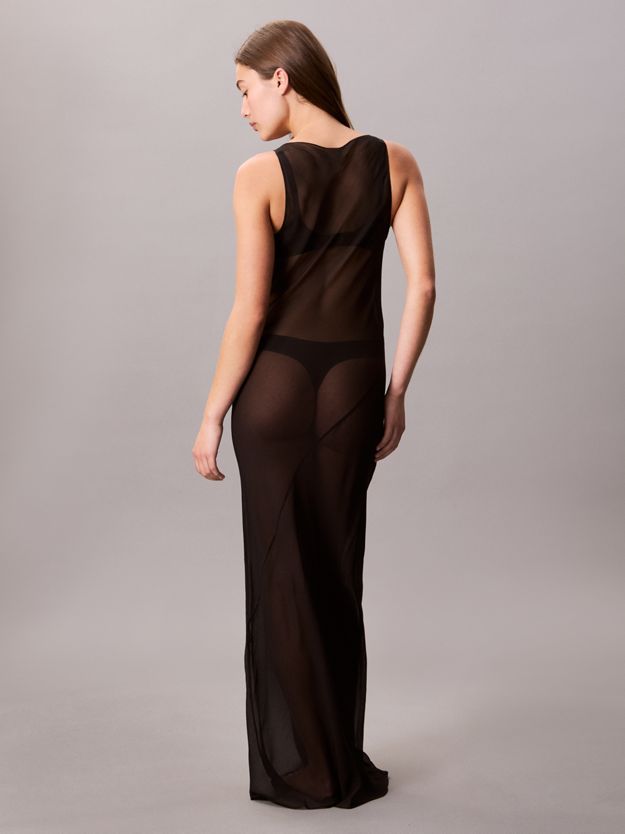 Sheer Silk Night Dress