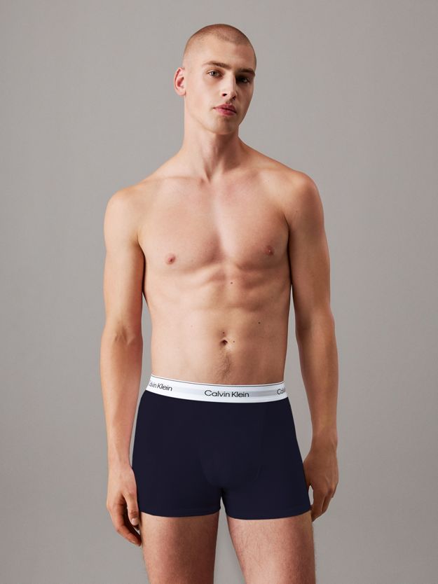 3 Pack Trunks - Icon Cotton Stretch