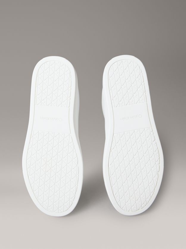 Smooth Leather Flexible Sole Trainers